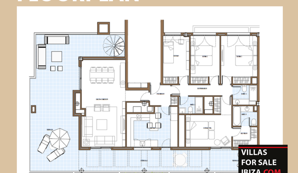 Villas For Sale Ibiza - Apartment Garden 34